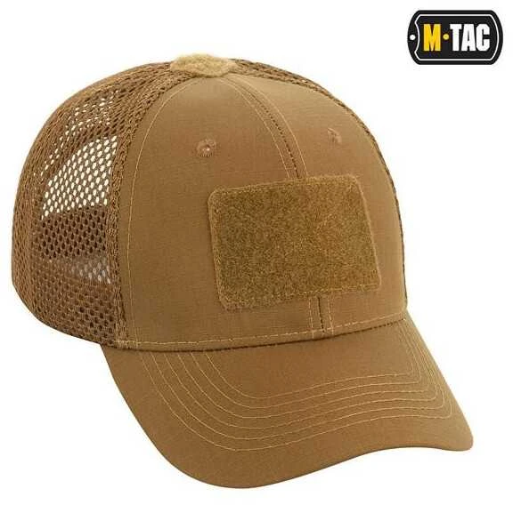 Kepurė M-Tac Mesh Flex Ripstop Baseball Cap with Velcro Beisbolo kepuraitė su tinkleliu ir Velcro juosta priekyje