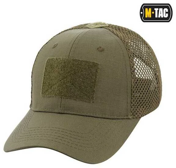 Kepurė M-Tac Mesh Flex Ripstop Baseball Cap with Velcro Beisbolo kepuraitė su tinkleliu ir Velcro juosta priekyje