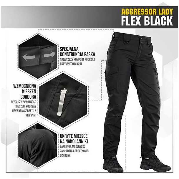 Kepurė M-Tac Pants Aggressor Lady Flex Moteriškos kelnės