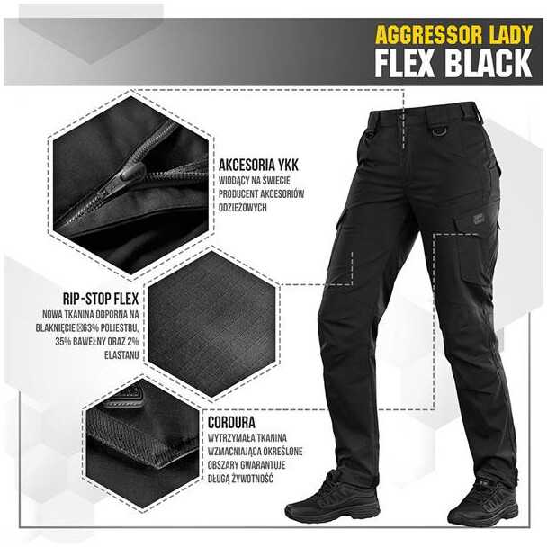 Kepurė M-Tac Pants Aggressor Lady Flex Moteriškos kelnės
