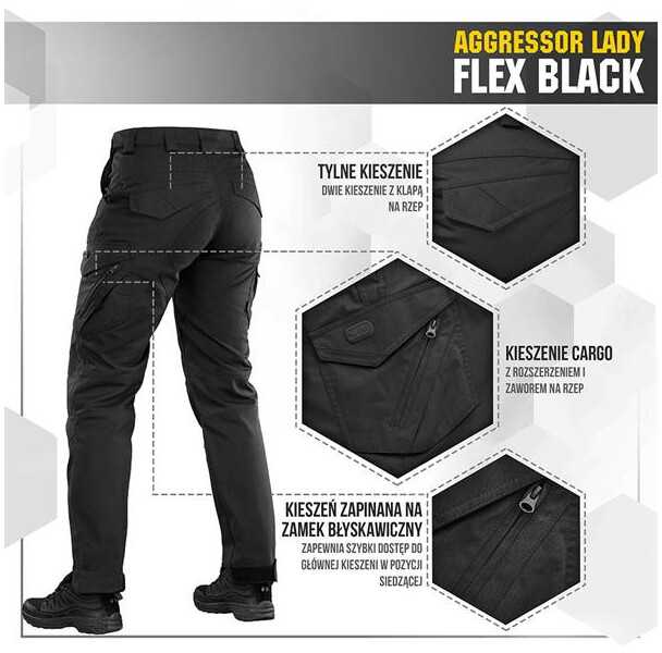Kepurė M-Tac Pants Aggressor Lady Flex Moteriškos kelnės