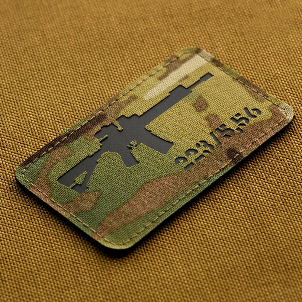 M-Tac Patch AR-15 223/5,56 lazerinis Cut Antsiuvas