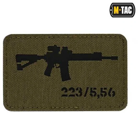M-Tac Patch AR-15 223/5,56 lazerinis Cut Antsiuvas