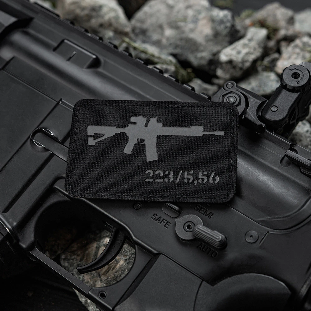 M-Tac Patch AR-15 223/5,56 lazerinis Cut Antsiuvas