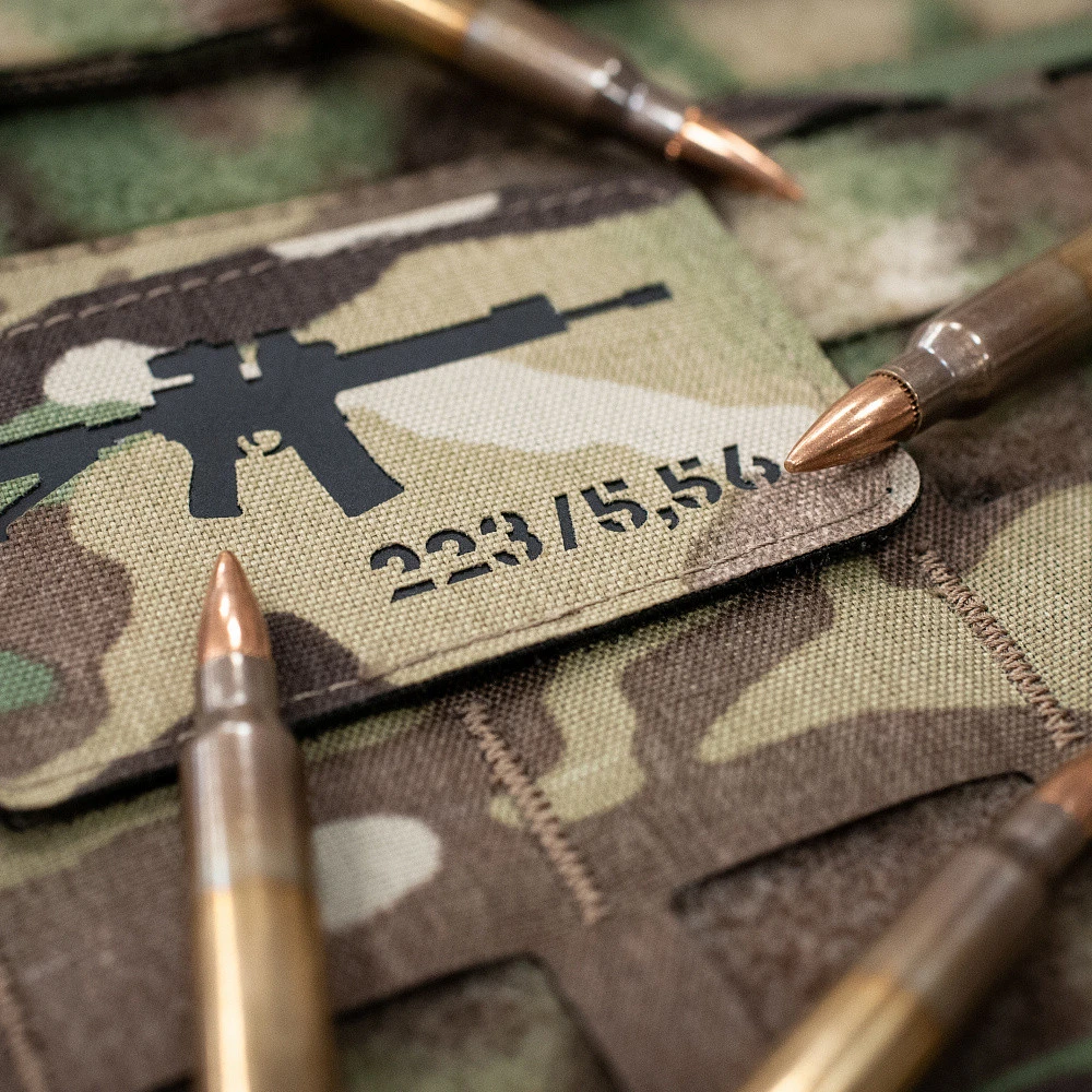M-Tac Patch AR-15 223/5,56 lazerinis Cut Antsiuvas