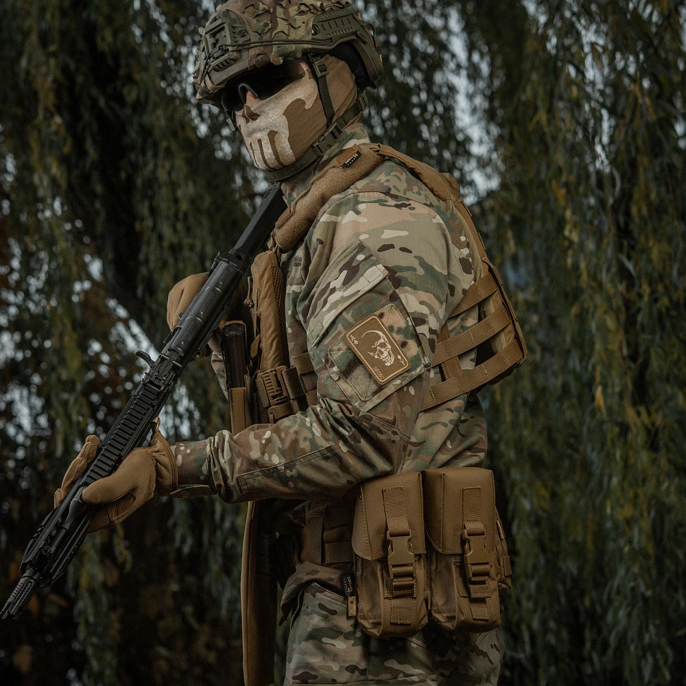 M-Tac Patch Face of war (Embroidery) Antsiuvas