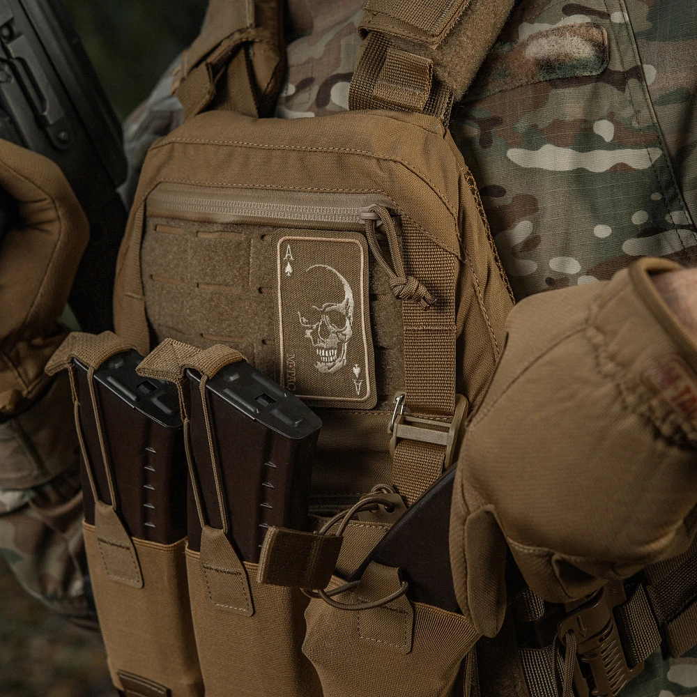 M-Tac Patch Face of war (Embroidery) Antsiuvas