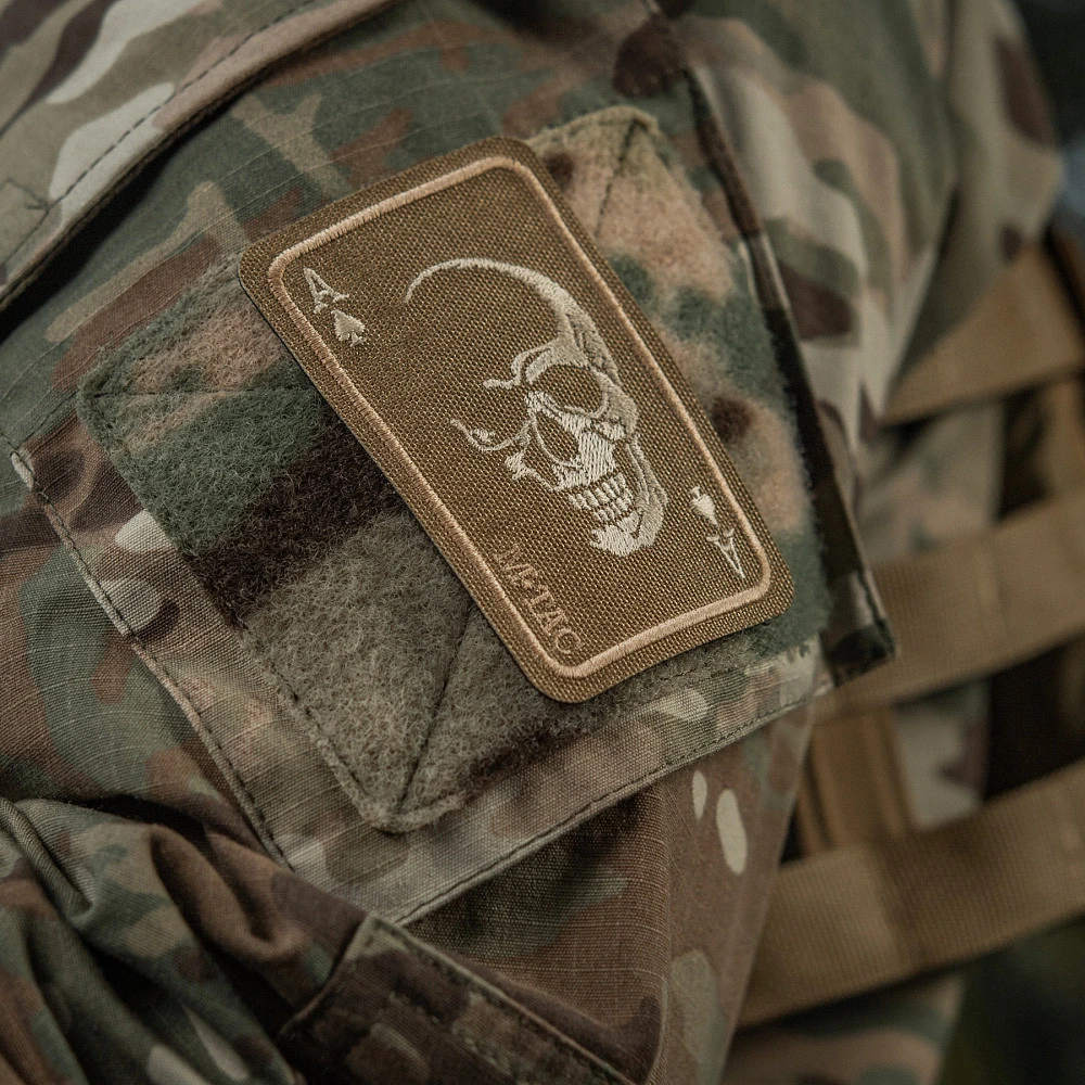 M-Tac Patch Face of war (Embroidery) Antsiuvas