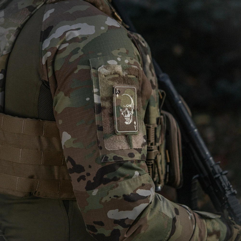 M-Tac Patch Face of war (Embroidery) Antsiuvas