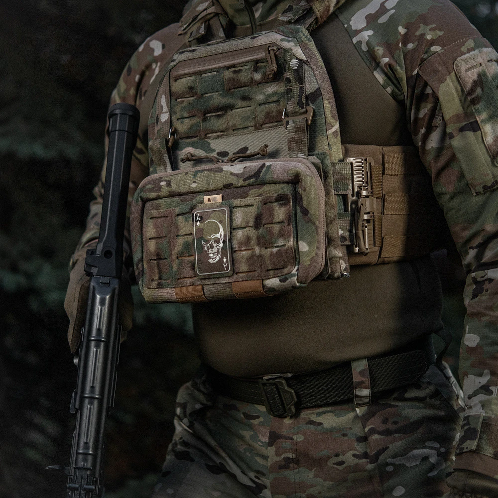 M-Tac Patch Face of war (Embroidery) Antsiuvas