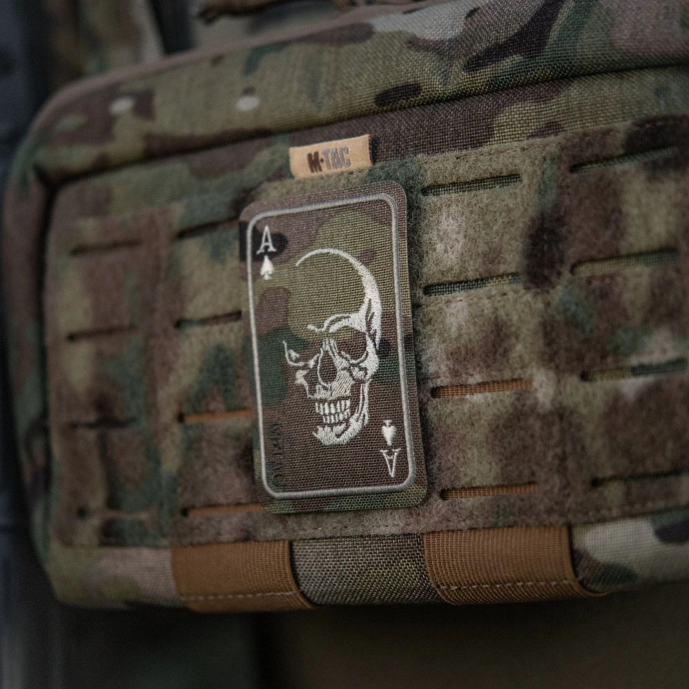 M-Tac Patch Face of war (Embroidery) Antsiuvas