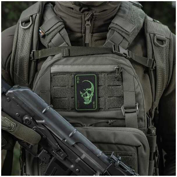 M-Tac Patch Face of war (Embroidery) Antsiuvas