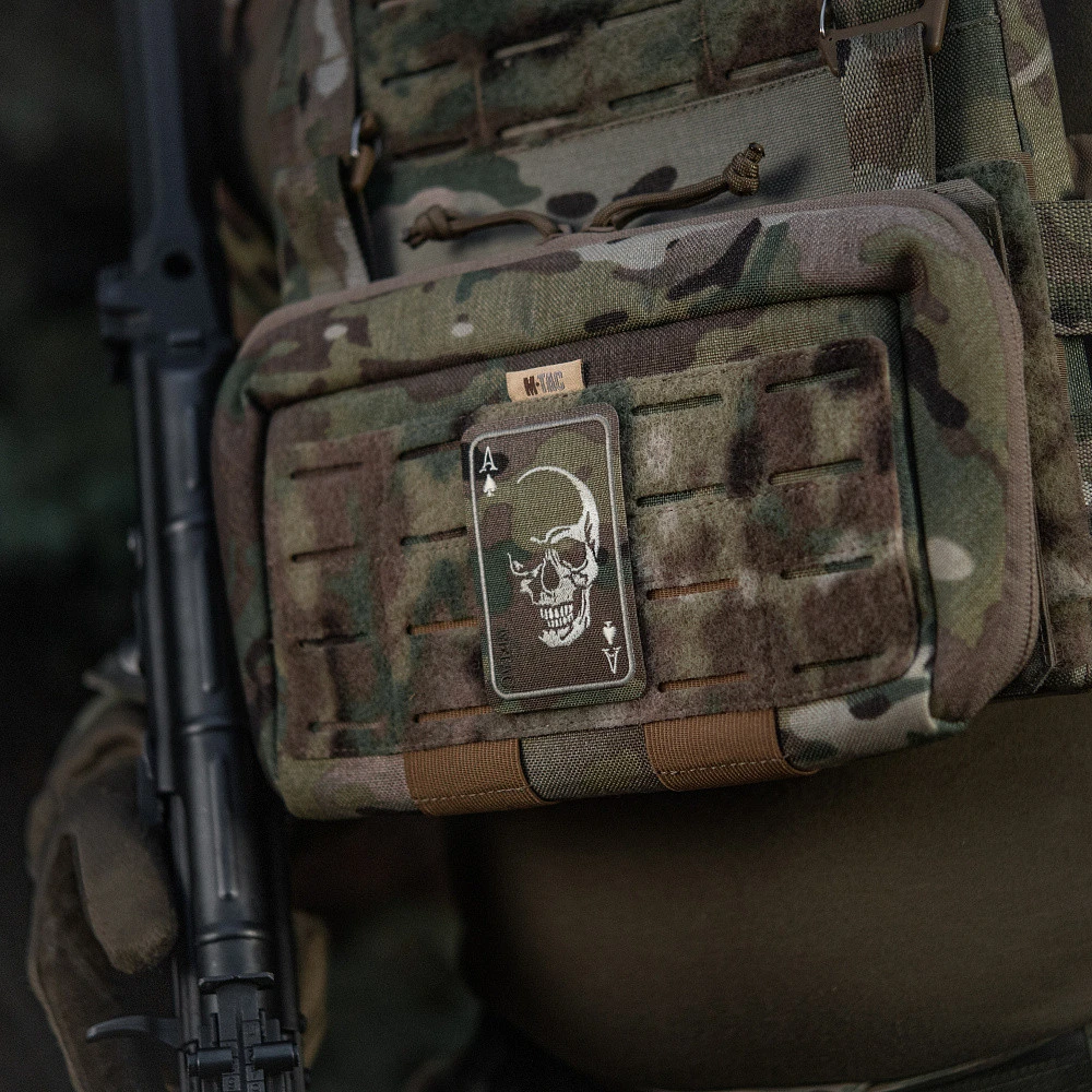 M-Tac Patch Face of war (Embroidery) Antsiuvas