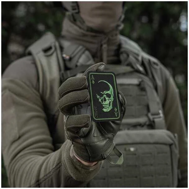 M-Tac Patch Face of war (Embroidery) Antsiuvas