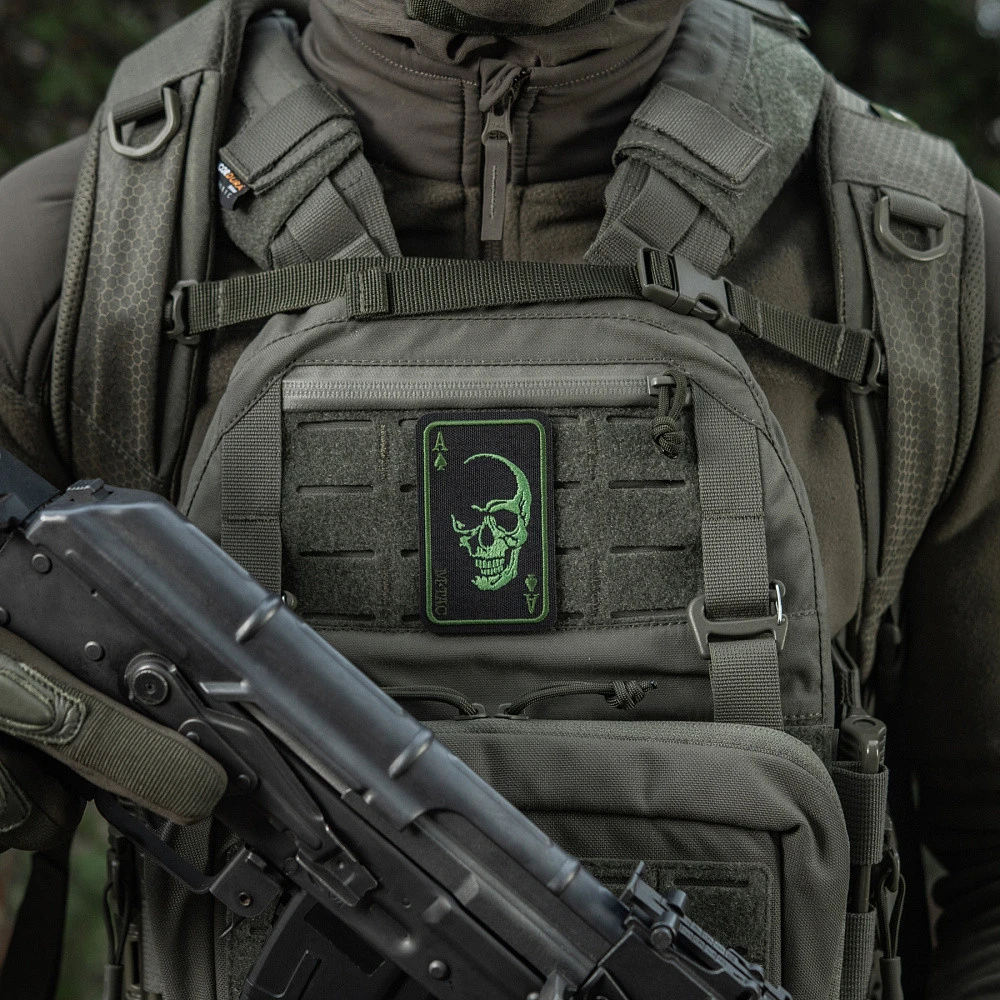 M-Tac Patch Face of war (Embroidery) Antsiuvas