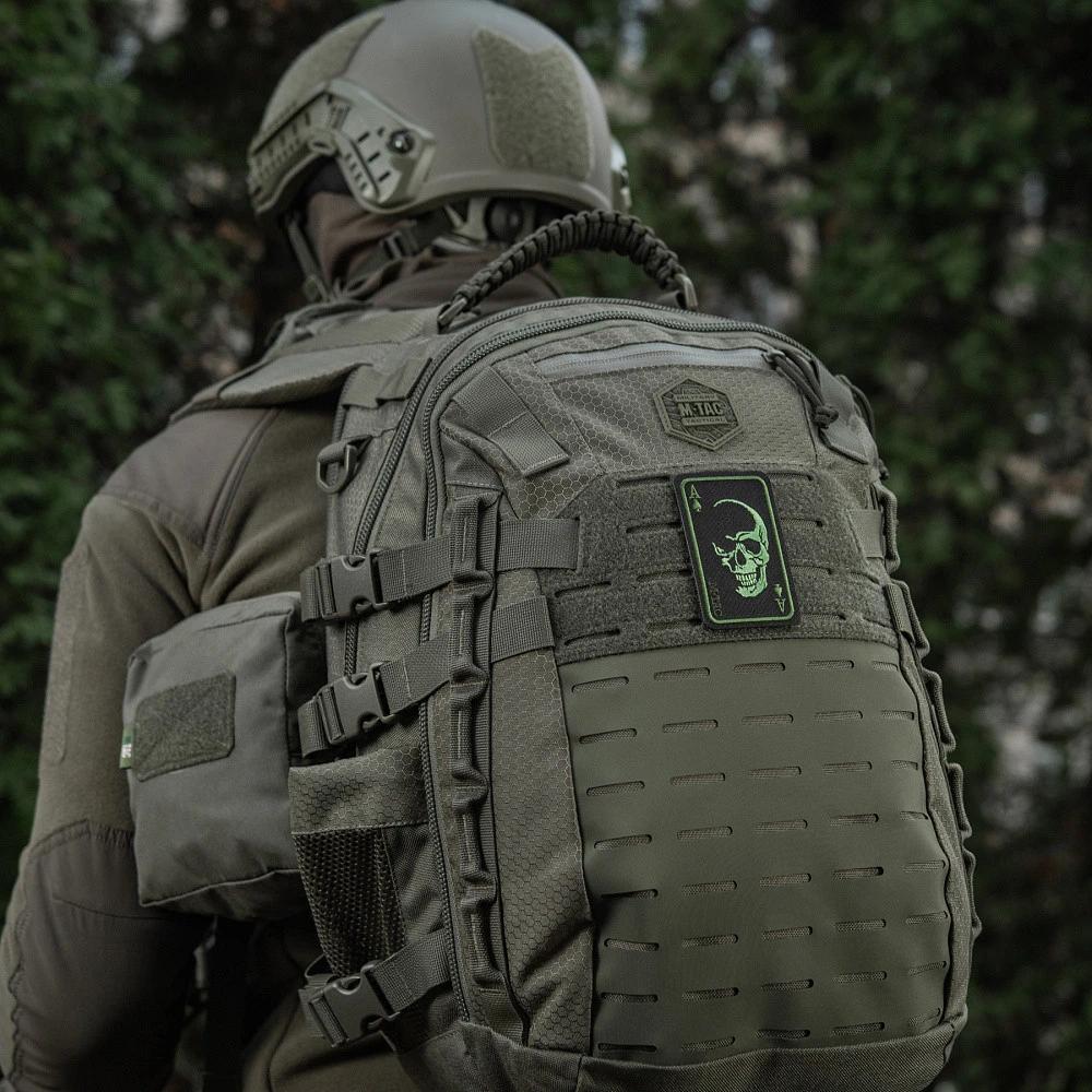 M-Tac Patch Face of war (Embroidery) Antsiuvas