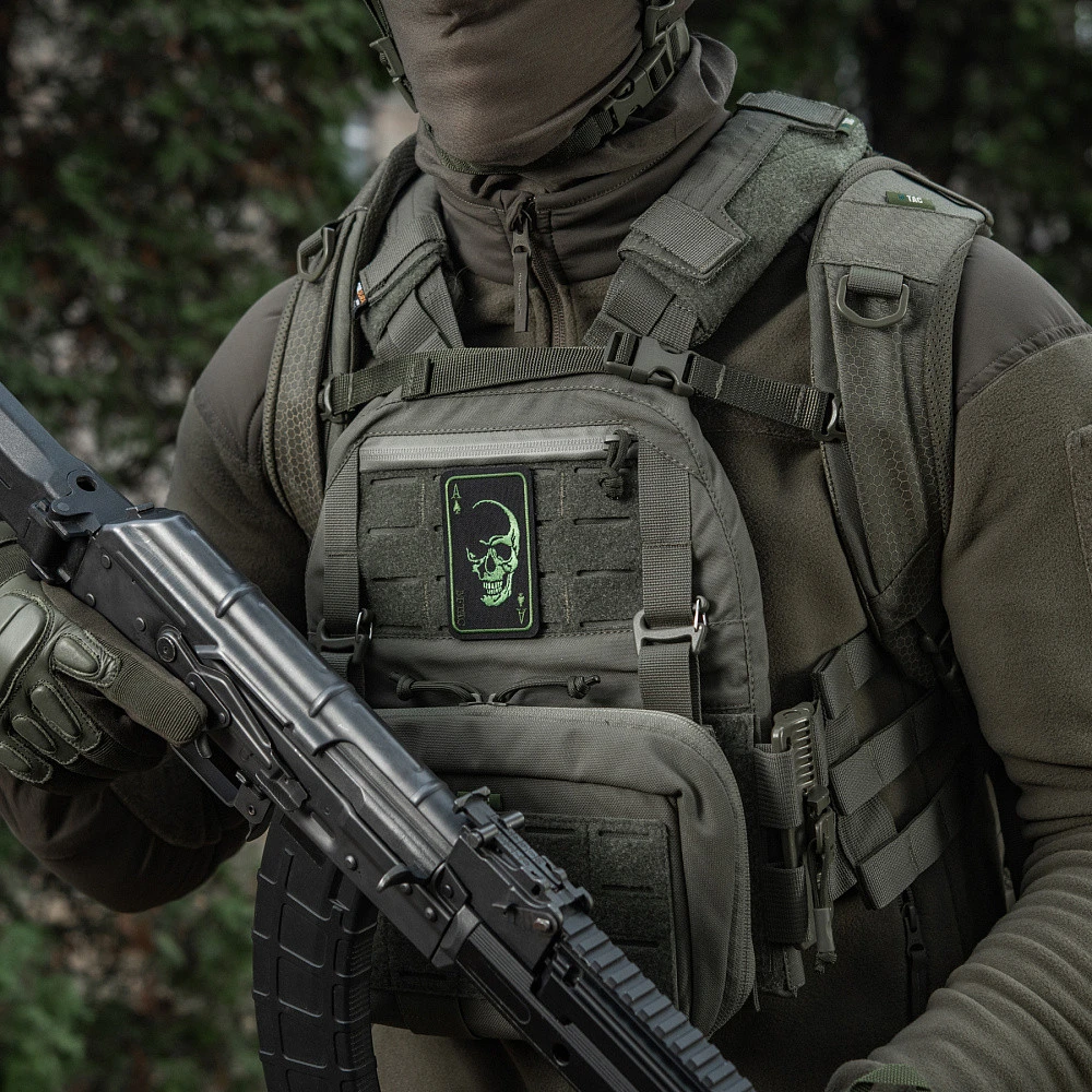 M-Tac Patch Face of war (Embroidery) Antsiuvas