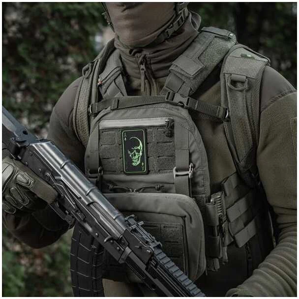 M-Tac Patch Face of war (Embroidery) Antsiuvas