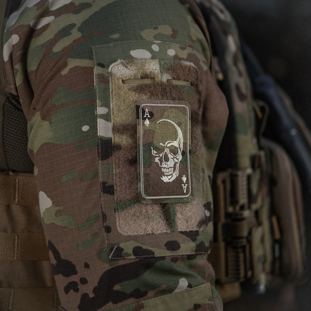 M-Tac Patch Face of war (Embroidery) Antsiuvas