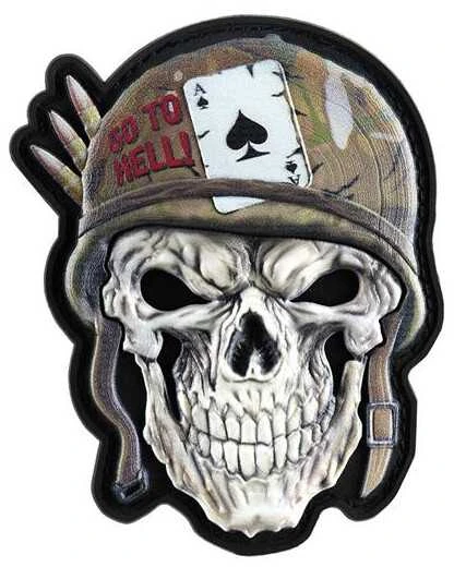 M-Tac Patch Helmet Skull Antsiuvas