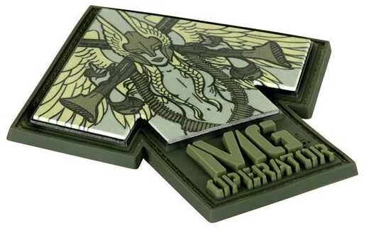 M-Tac Patch MG Operator Print PVC Antsiuvas su kulkosvaidžio motyvais