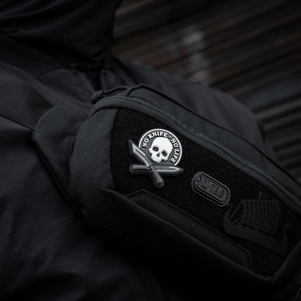 M-Tac Patch No Knife - No Life 3D PVC Antsiuvas