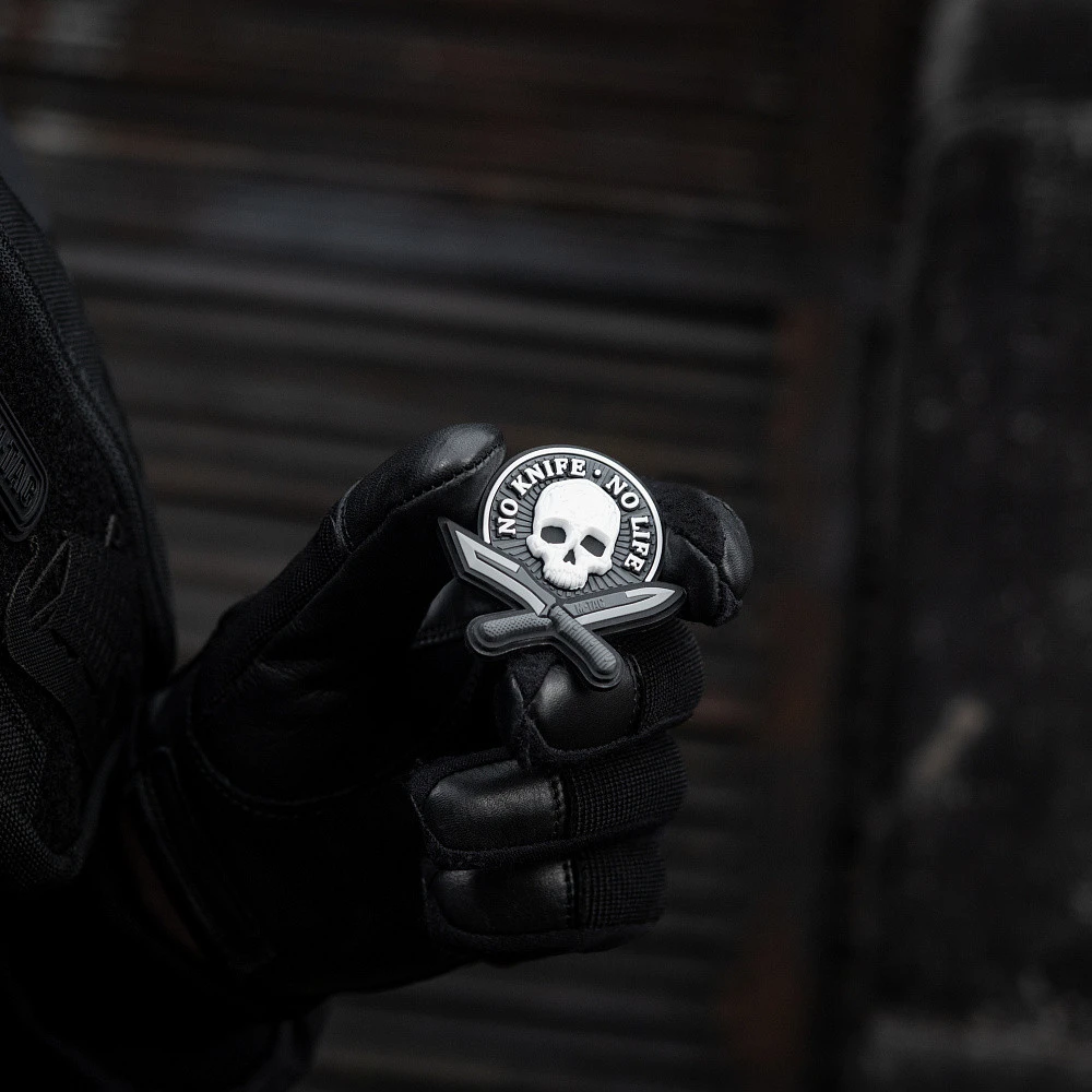 M-Tac Patch No Knife - No Life 3D PVC Antsiuvas