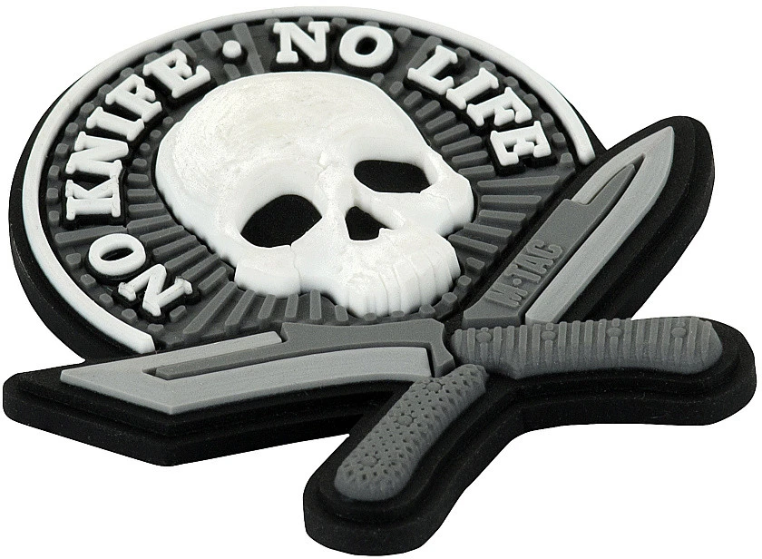 M-Tac Patch No Knife - No Life 3D PVC Antsiuvas