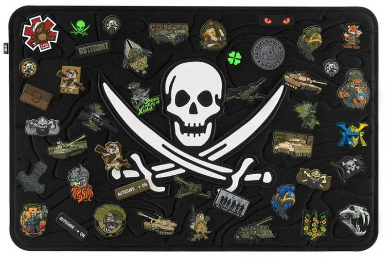 M-Tac Patch Panel Flag Jolly Roger Panelė Antsiuvams