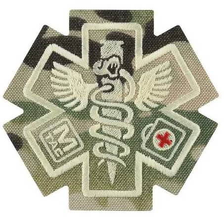 M-Tac Patch Paramedic Paramediko antsiuvas