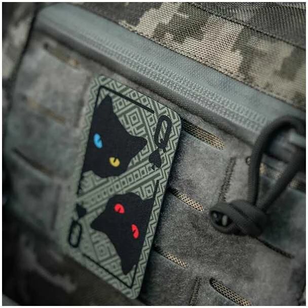 M-Tac patch Queen of Spades (Ornament) Antsiuvas