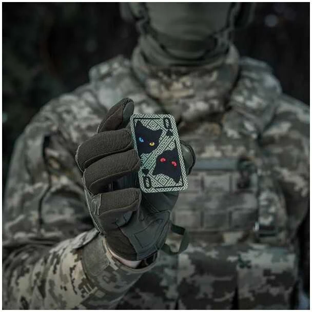 M-Tac patch Queen of Spades (Ornament) Antsiuvas