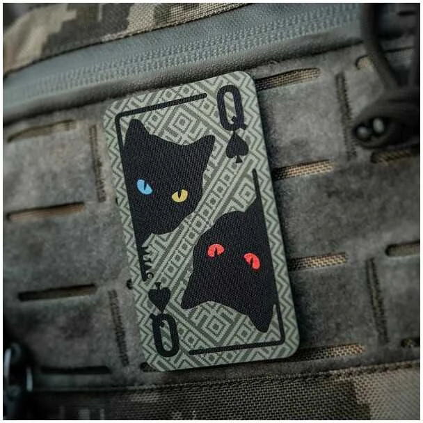 M-Tac patch Queen of Spades (Ornament) Antsiuvas