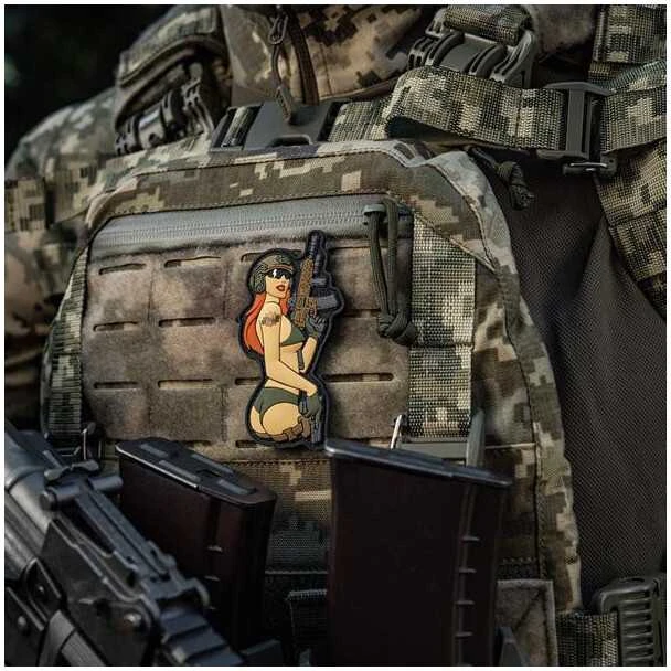 M-Tac Patch Tactical Girl №4 PVC