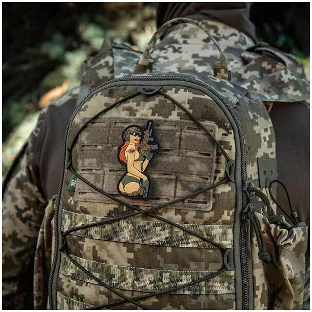 M-Tac Patch Tactical Girl №4 PVC