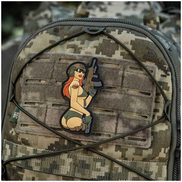 M-Tac Patch Tactical Girl №4 PVC