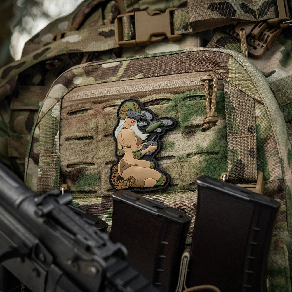 M-Tac Patch Tactical Girl №6 PVC Antsiuvas