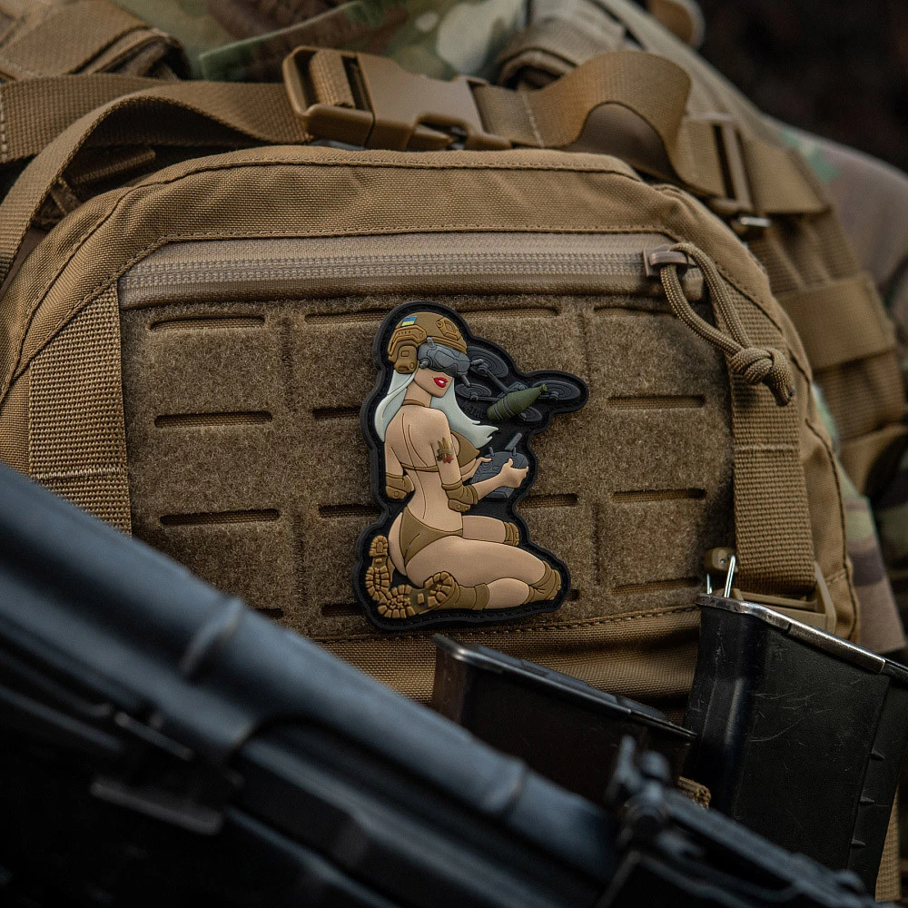 M-Tac Patch Tactical Girl №6 PVC Antsiuvas