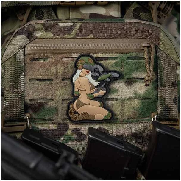 M-Tac Patch Tactical Girl №6 PVC Antsiuvas