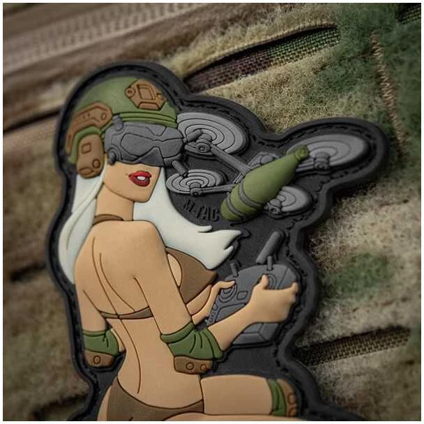 M-Tac Patch Tactical Girl №6 PVC Antsiuvas