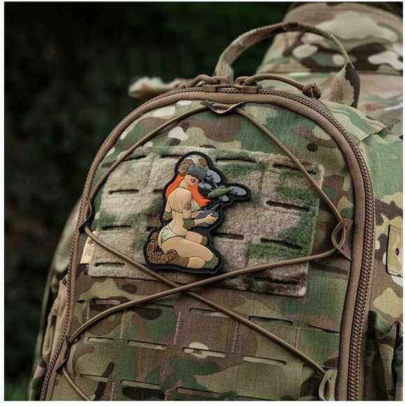 M-Tac Patch Tactical Girl №6 PVC Antsiuvas