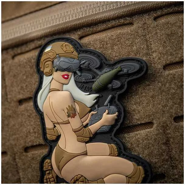 M-Tac Patch Tactical Girl №6 PVC Antsiuvas