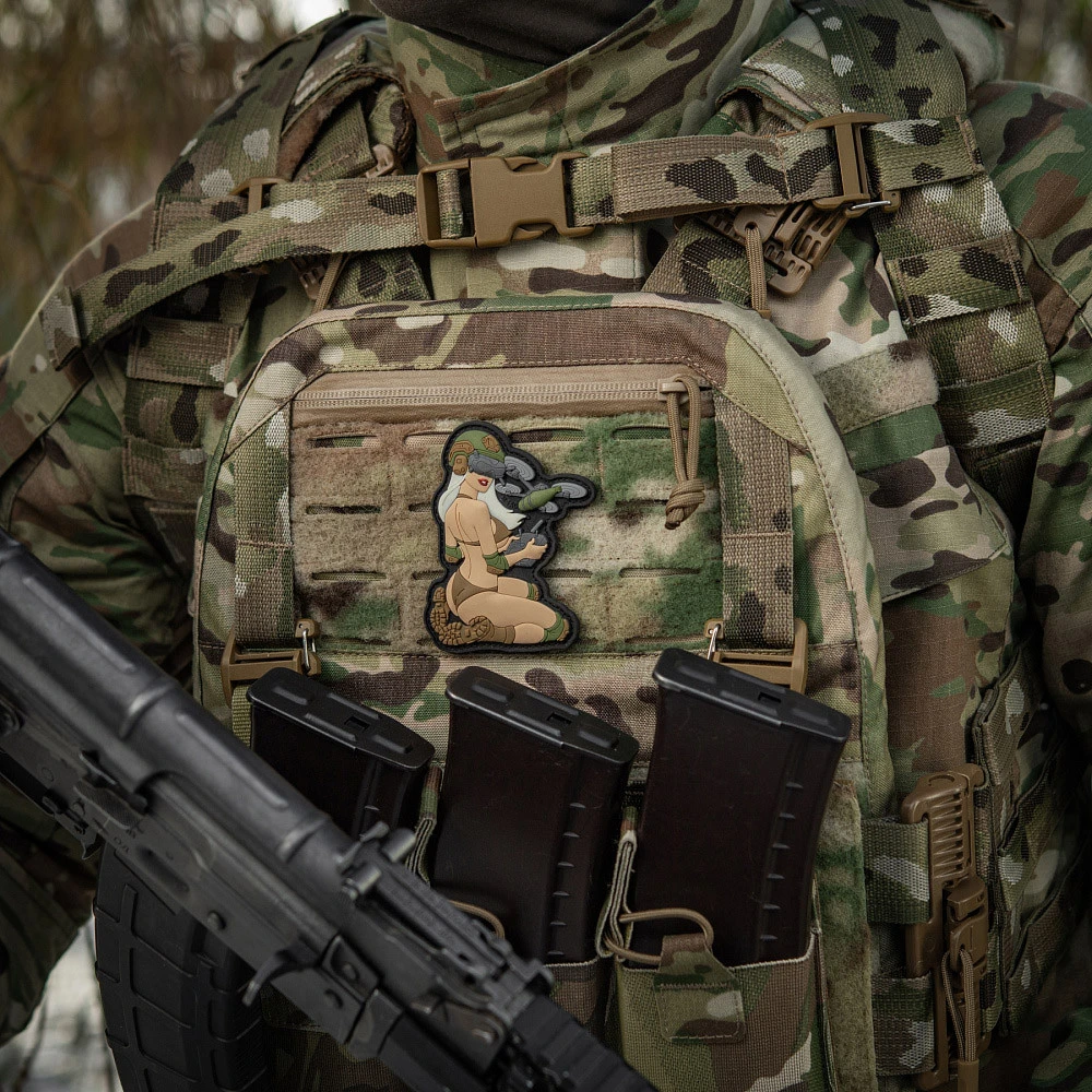 M-Tac Patch Tactical Girl №6 PVC Antsiuvas