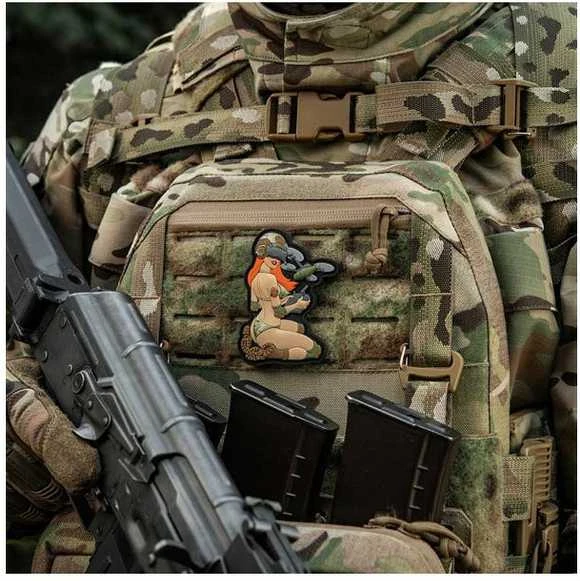 M-Tac Patch Tactical Girl №6 PVC Antsiuvas