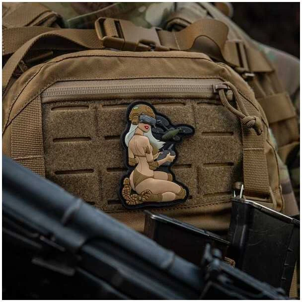 M-Tac Patch Tactical Girl №6 PVC Antsiuvas