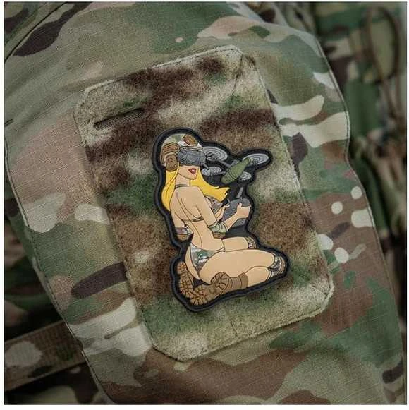 M-Tac Patch Tactical Girl №6 PVC Antsiuvas