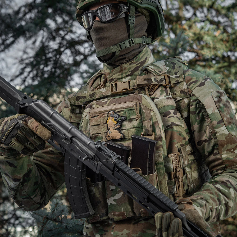M-Tac Patch Tactical Girl №6 PVC Antsiuvas