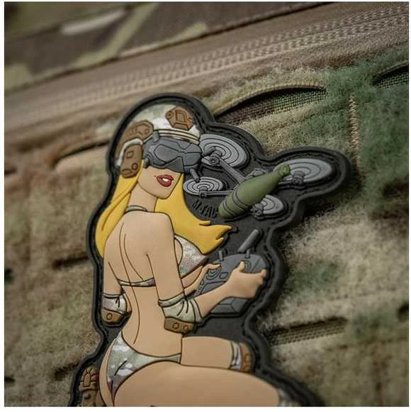 M-Tac Patch Tactical Girl №6 PVC Antsiuvas