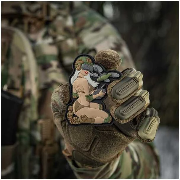 M-Tac Patch Tactical Girl №6 PVC Antsiuvas