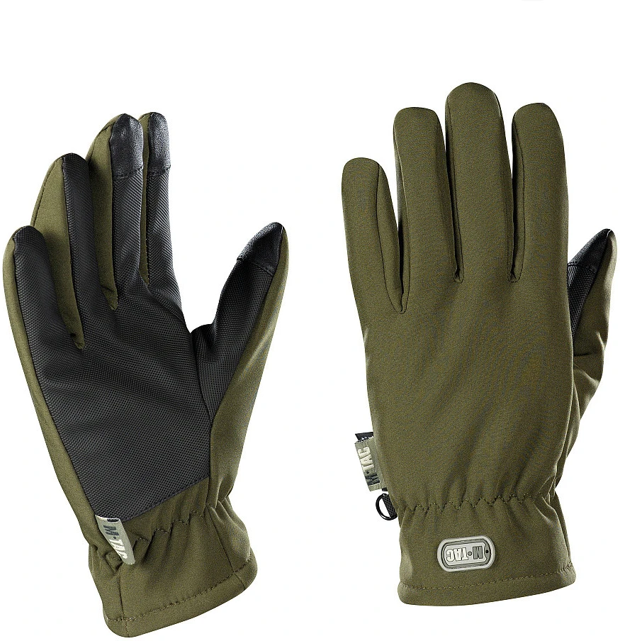 M-Tac pirštinės Soft Shell 3M Thinsulate Pirštinės šaltam, drėgnam orui